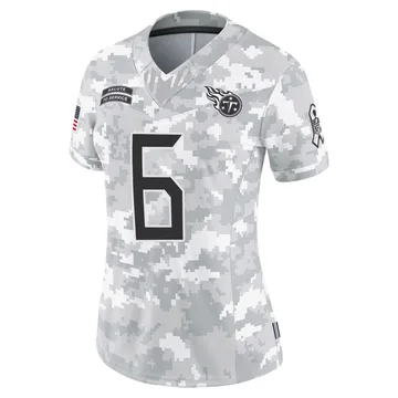 Women's Joey Slye Tennessee Titans Nike Limited 2024 Salute to Service Jersey - Arctic Camo