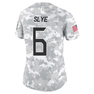 Women's Joey Slye Tennessee Titans Nike Limited 2024 Salute to Service Jersey - Arctic Camo