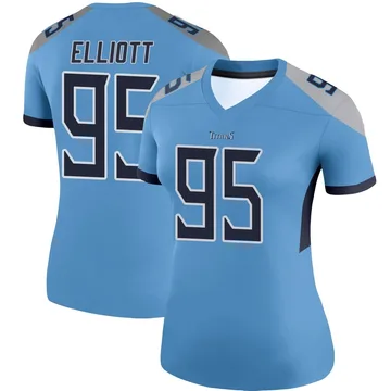 Women's Jordan Elliott Tennessee Titans Nike Legend Jersey - Light Blue