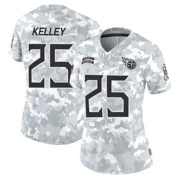 Women's Joshua Kelley Tennessee Titans Nike Limited 2024 Salute to Service Jersey - Arctic Camo