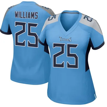 Women's Joshua Williams Tennessee Titans Nike Game Jersey - Light Blue
