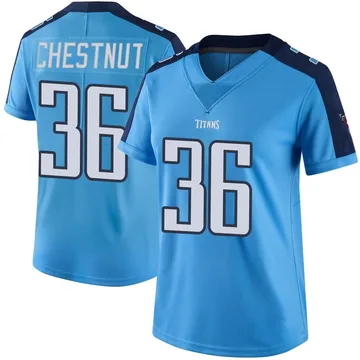 Women's Julius Chestnut Tennessee Titans Nike Limited Color Rush Jersey - Light Blue