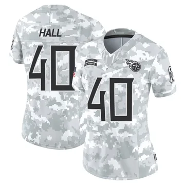 Women's Kemon Hall Tennessee Titans Nike Limited 2024 Salute to Service Jersey - Arctic Camo