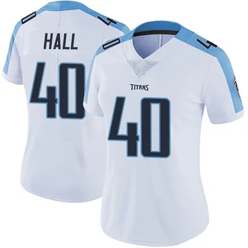 Women's Kemon Hall Tennessee Titans Nike Limited Vapor Untouchable Jersey - White