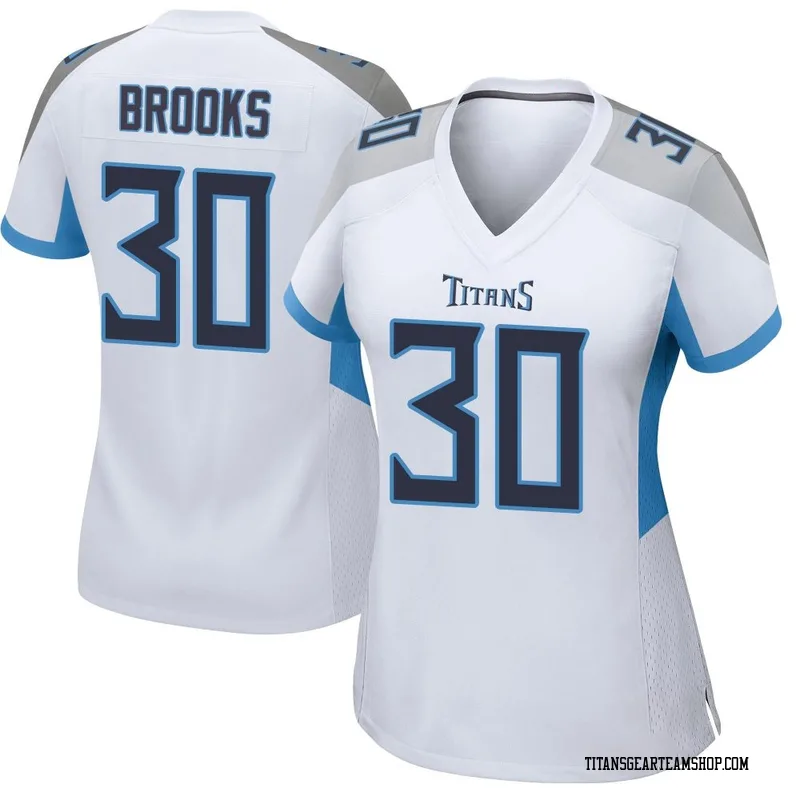 Women's Kendell Brooks Tennessee Titans Nike Game Jersey - White