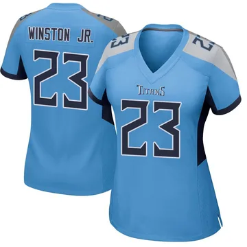 Women's Kevin Winston Jr. Tennessee Titans Nike Game Jersey - Light Blue