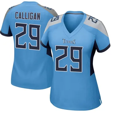 Women's Keydrain Calligan Tennessee Titans Nike Game Jersey - Light Blue