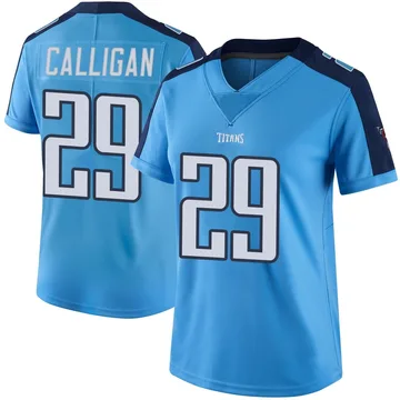 Women's Keydrain Calligan Tennessee Titans Nike Limited Color Rush Jersey - Light Blue