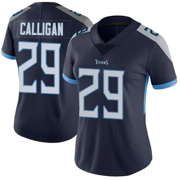 Women's Keydrain Calligan Tennessee Titans Nike Limited Vapor Untouchable Jersey - Navy