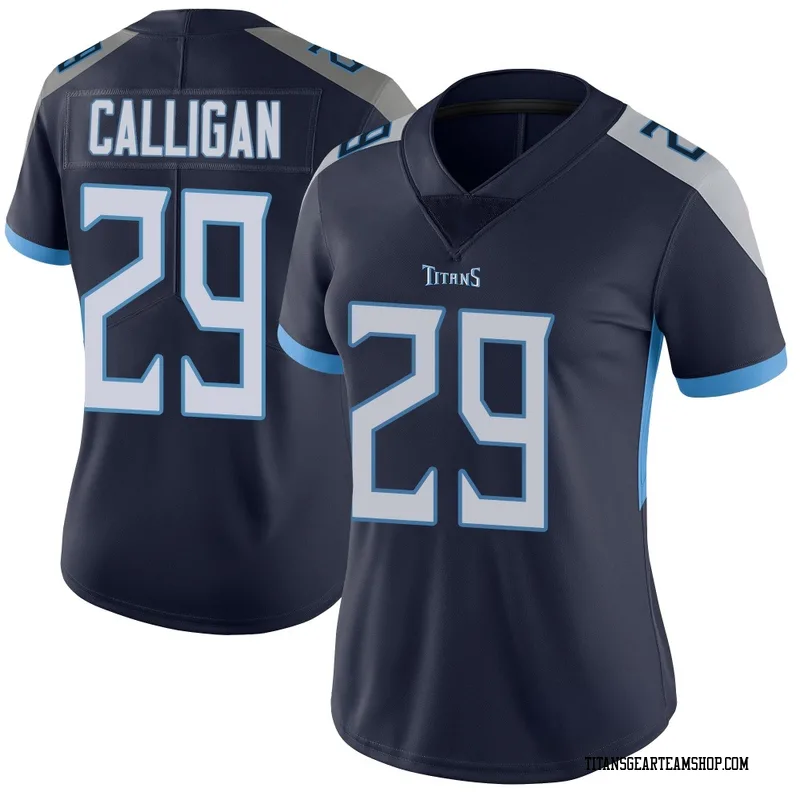 Women's Keydrain Calligan Tennessee Titans Nike Limited Vapor Untouchable Jersey - Navy