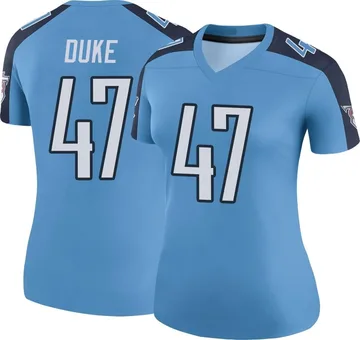Women's Khalid Duke Tennessee Titans Nike Legend Color Rush Jersey - Light Blue