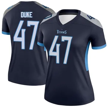 Women's Khalid Duke Tennessee Titans Nike Legend Jersey - Navy