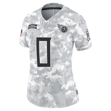 Women's Kristian Wilkerson Tennessee Titans Nike Limited 2024 Salute to Service Jersey - Arctic Camo