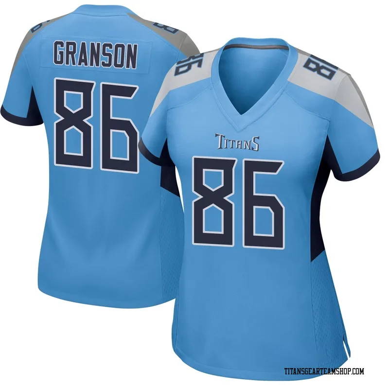 Women's Kylen Granson Tennessee Titans Nike Game Jersey - Light Blue