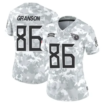 Women's Kylen Granson Tennessee Titans Nike Limited 2024 Salute to Service Jersey - Arctic Camo