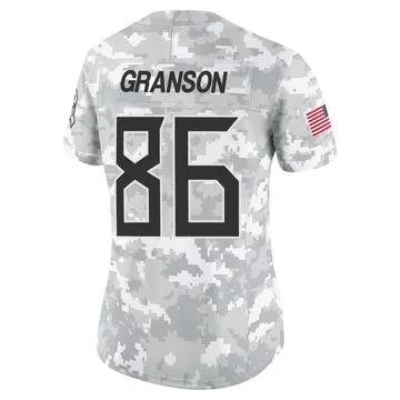 Women's Kylen Granson Tennessee Titans Nike Limited 2024 Salute to Service Jersey - Arctic Camo