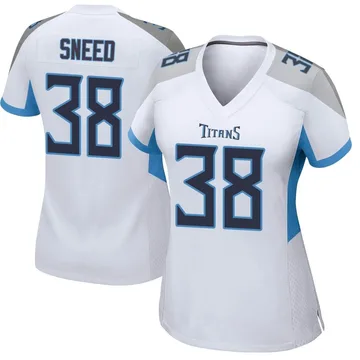 Women's L'Jarius Sneed Tennessee Titans Nike Game Jersey - White