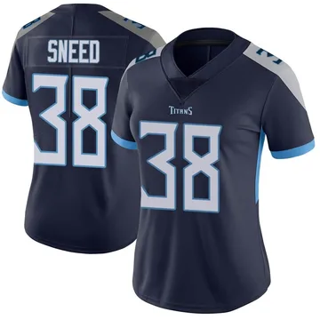 Women's L'Jarius Sneed Tennessee Titans Nike Limited Vapor Untouchable Jersey - Navy