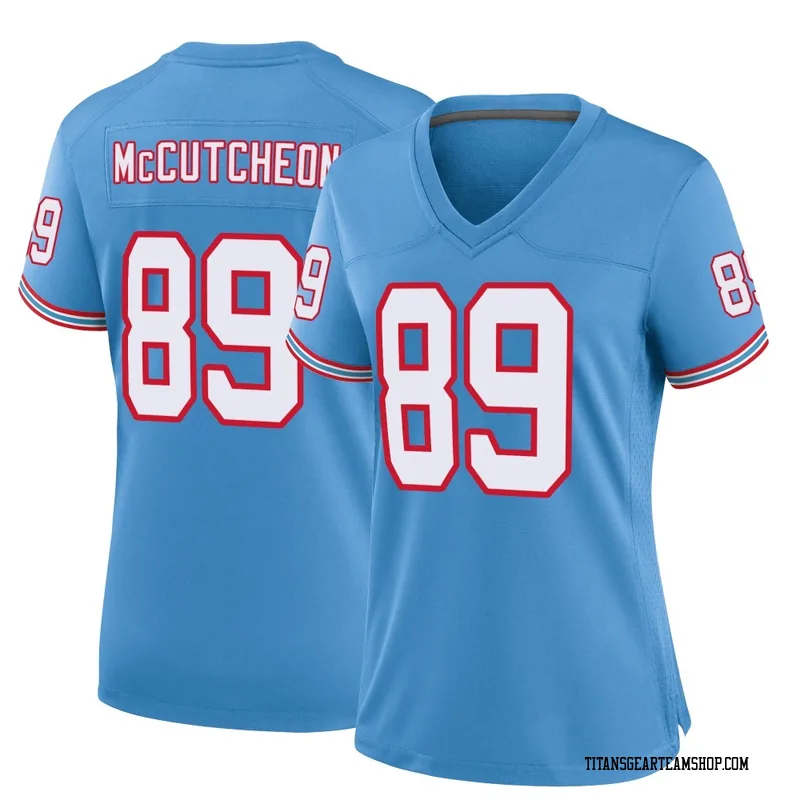 Women's Lance McCutcheon Tennessee Titans Nike Game Oilers Throwback Alternate Jersey - Light Blue