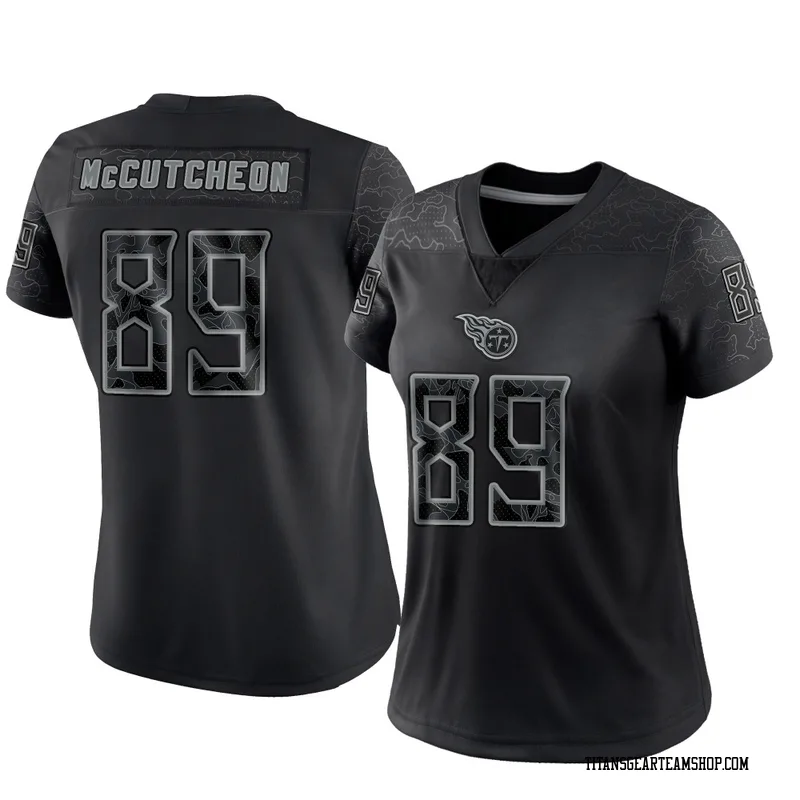 Women's Lance McCutcheon Tennessee Titans Nike Limited Reflective Jersey - Black