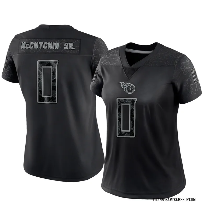 Women's Latrell McCutchin Sr. Tennessee Titans Nike Limited Reflective Jersey - Black