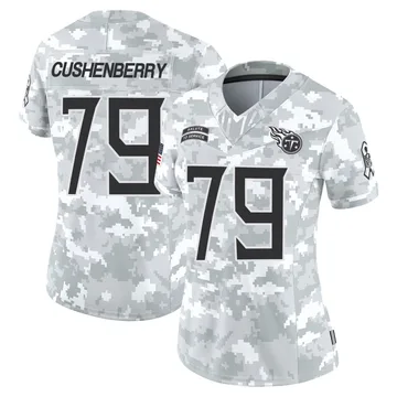 Women's Lloyd Cushenberry III Tennessee Titans Nike Limited 2024 Salute to Service Jersey - Arctic Camo