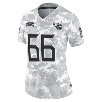 Women's Logan Bruss Tennessee Titans Nike Limited 2024 Salute to Service Jersey - Arctic Camo