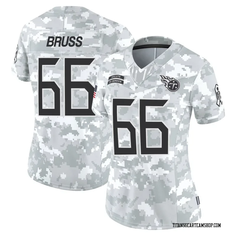 Women's Logan Bruss Tennessee Titans Nike Limited 2024 Salute to Service Jersey - Arctic Camo