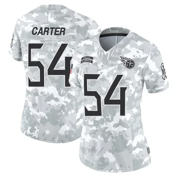 Women's Lorenzo Carter Tennessee Titans Nike Limited 2024 Salute to Service Jersey - Arctic Camo