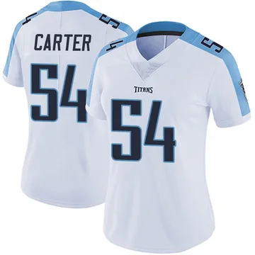 Women's Lorenzo Carter Tennessee Titans Nike Limited Vapor Untouchable Jersey - White