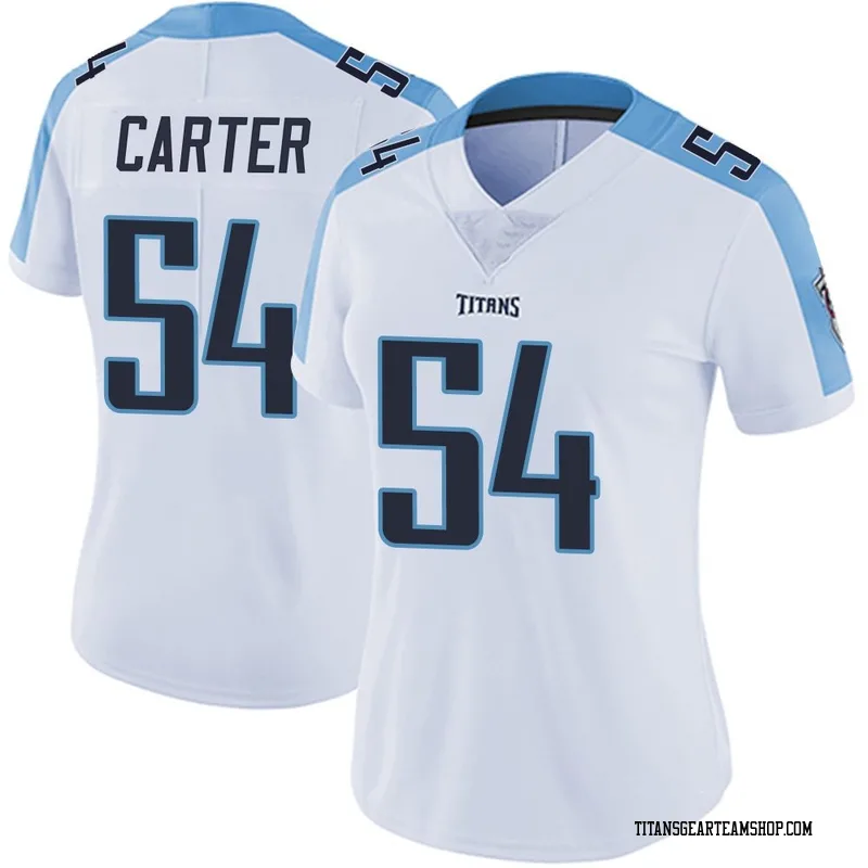 Women's Lorenzo Carter Tennessee Titans Nike Limited Vapor Untouchable Jersey - White