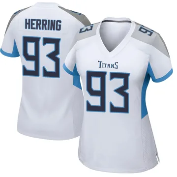 Women's Malik Herring Tennessee Titans Nike Game Jersey - White