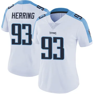Women's Malik Herring Tennessee Titans Nike Limited Vapor Untouchable Jersey - White