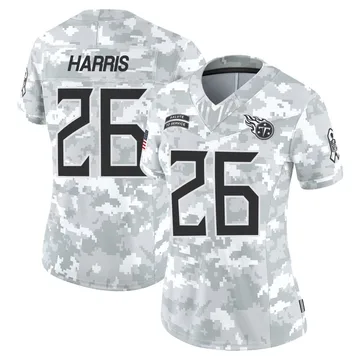 Women's Marcus Harris Tennessee Titans Nike Limited 2024 Salute to Service Jersey - Arctic Camo