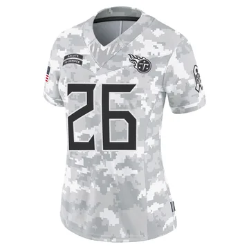 Women's Marcus Harris Tennessee Titans Nike Limited 2024 Salute to Service Jersey - Arctic Camo