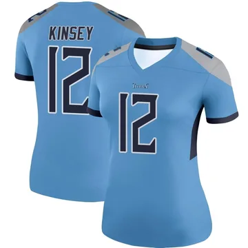 Women's Mason Kinsey Tennessee Titans Nike Legend Jersey - Light Blue