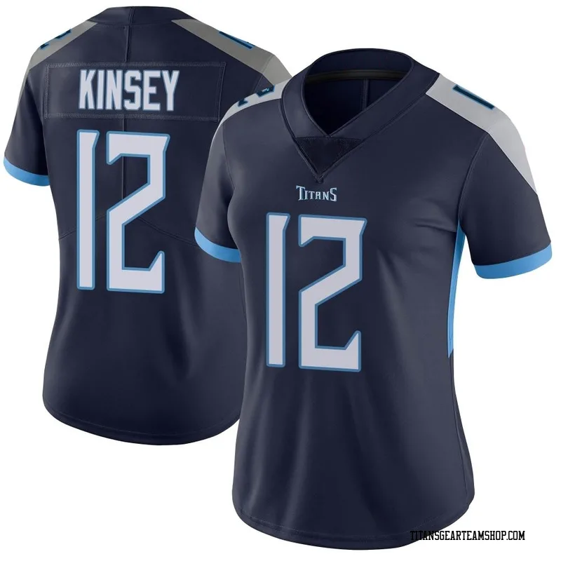 Women's Mason Kinsey Tennessee Titans Nike Limited Vapor Untouchable Jersey - Navy