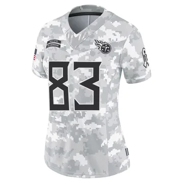 Women's Matt Landers Tennessee Titans Nike Limited 2024 Salute to Service Jersey - Arctic Camo