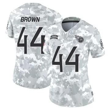 Women's Mike Brown Tennessee Titans Nike Limited 2024 Salute to Service Jersey - Arctic Camo