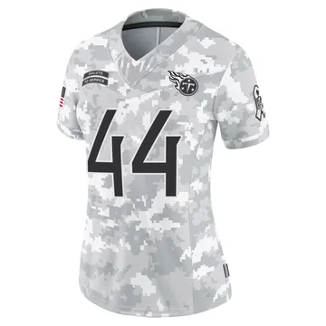 Women's Mike Brown Tennessee Titans Nike Limited 2024 Salute to Service Jersey - Arctic Camo