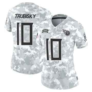 Women's Mitchell Trubisky Tennessee Titans Nike Limited 2024 Salute to Service Jersey - Arctic Camo