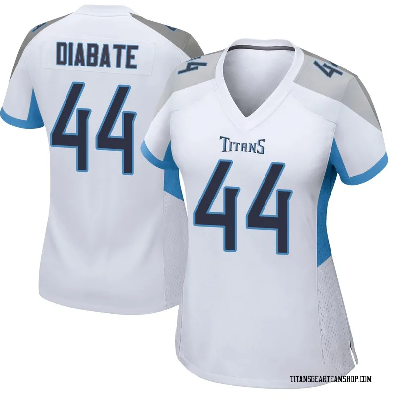 Women's Mohamoud Diabate Tennessee Titans Nike Game Jersey - White