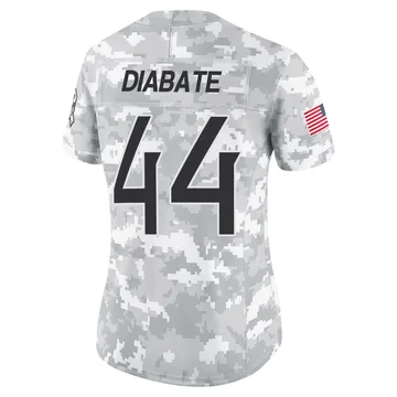 Women's Mohamoud Diabate Tennessee Titans Nike Limited 2024 Salute to Service Jersey - Arctic Camo