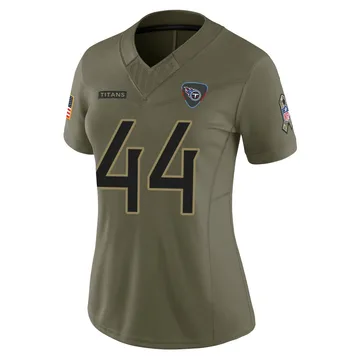Women's Mohamoud Diabate Tennessee Titans Nike Limited 2025 Salute to Service Jersey - Olive