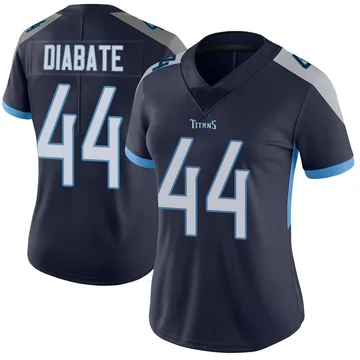 Women's Mohamoud Diabate Tennessee Titans Nike Limited Vapor Untouchable Jersey - Navy