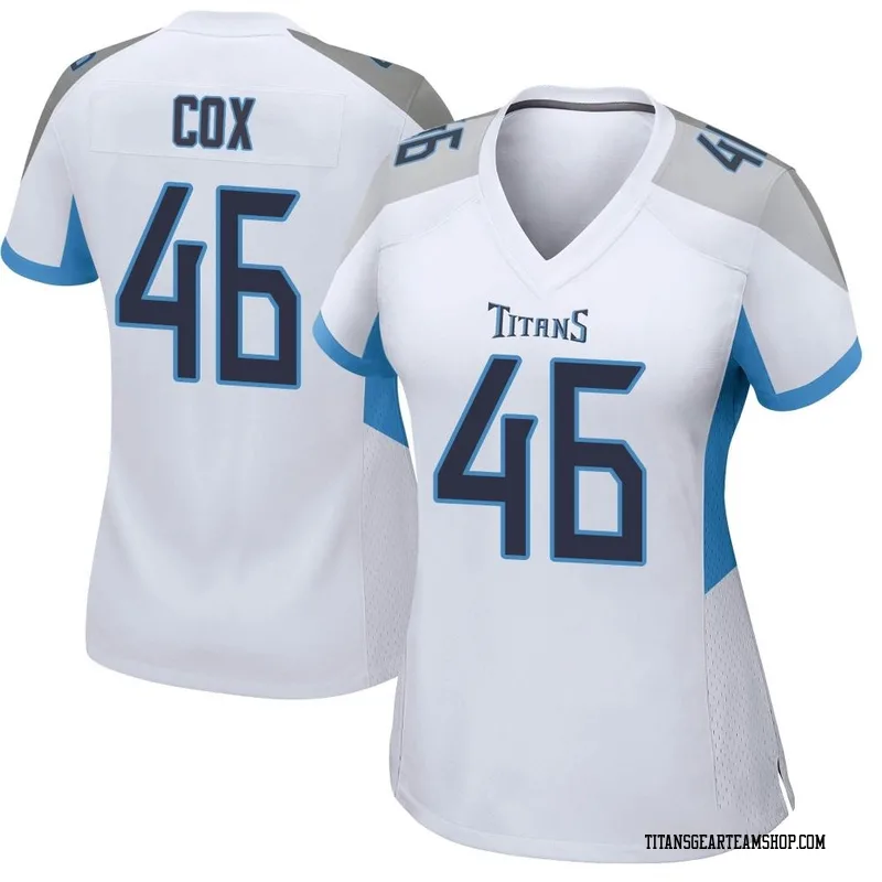 Women's Morgan Cox Tennessee Titans Nike Game Jersey - White