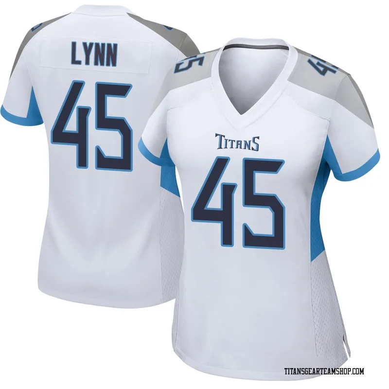 Women's Nate Lynn Tennessee Titans Nike Game Jersey - White