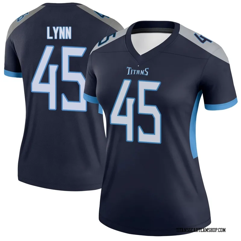 Women's Nate Lynn Tennessee Titans Nike Legend Jersey - Navy