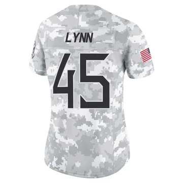 Women's Nate Lynn Tennessee Titans Nike Limited 2024 Salute to Service Jersey - Arctic Camo