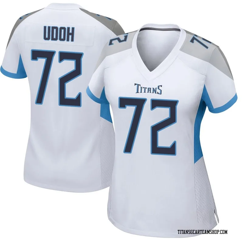 Women's Olisaemeka Udoh Tennessee Titans Nike Game Jersey - White